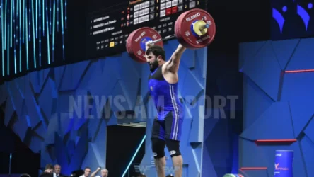 Գարիկ Կարապետյանը նվաճեց պոկում վարժության փոքր ոսկե մեդալը