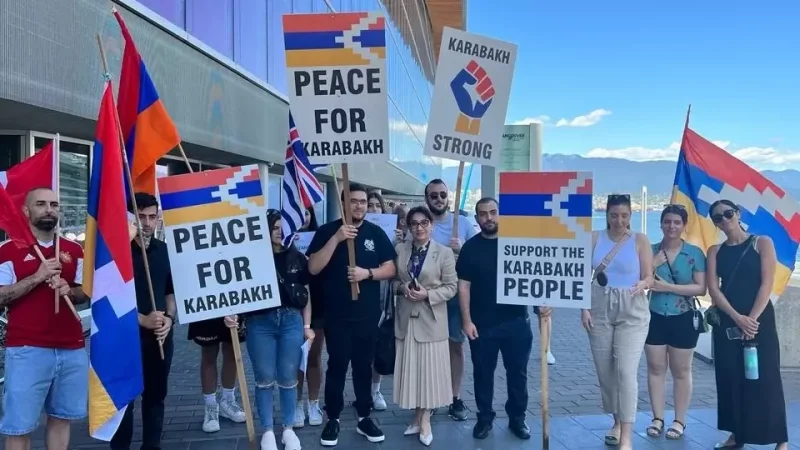 Զորակցական հավաք` Վանկուվերում՝ hաջակցություն Արցախի