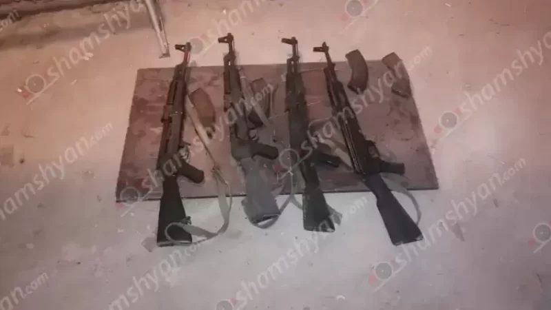 ԼՈՒՍԱՆԿԱՐՆԵՐ. Ֆիզկուլտ ինստիտուտում հայտնաբերվել են ինքնաձիգեր