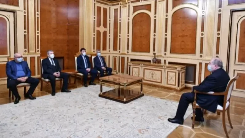 Նախագահն ընդունել է մի շարք կուսակցությունների ղեկավարների, որոնք ներկայացրել են ԸՕ–ի վերաբերյալ իրենց մոտեցումները
