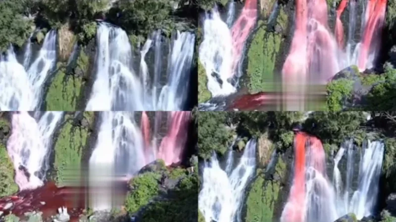 Հայտնաբերվել է Շաքիի ջրվեժը գունավորող անձը. ԲԸՏՄ