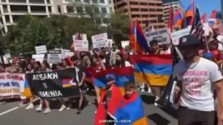 ՏԵՍԱՆՅՈՒԹ. Երթ՝ Վաշինգտոնում. ամերիկահայերը շարժվում են դեպի Սպիտակ տուն