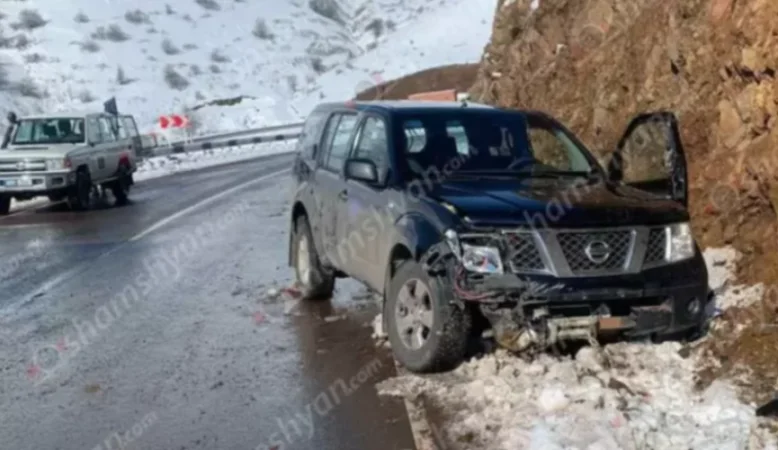 ԼՈՒՍԱՆԿԱՐՆԵՐ․ Սյունիքում ավտովթարի են ենթարկվել ԵԽ դիտորդական առաքելության անդամները