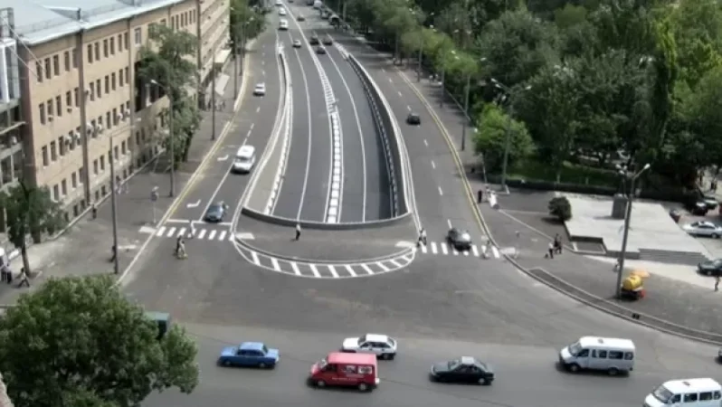 Ապրիլի 17-ին և 18-ին կփակվեն Խանջյան փողոցի և Տիգրան Մեծի պողոտայի թունելի երթևեկելի ուղղությունները