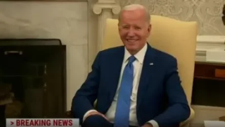 ՏԵՍԱՆՅՈՒԹ․ Ջո Բայդենը սկսել է ժպտալ լրագրողի հարցից հետո