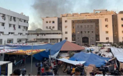 Իսրայելցի զինվորականները լրագրողներին թույլ չեն տվել զննել Գազայի հյուսիսում գտնվող հիվանդանոցը