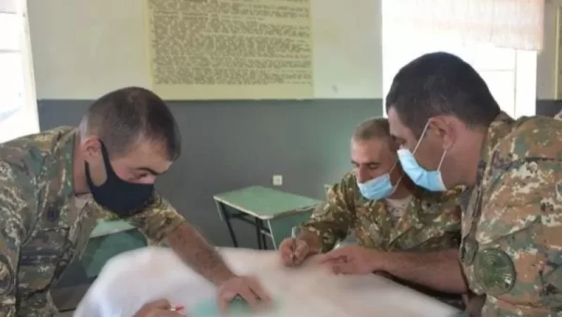 4-րդ զորամիավորումում անցկացվել են հրամանատարային հավաքներ