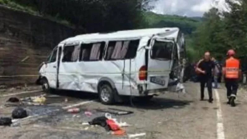 Վրաստանի Կախեթի շրջանում միկրոավտոբուս է վթարվել. կա 11 տուժած