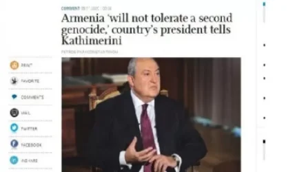 Մոլեռանդ ջիհադիստների ու սիրիացի և այլ վարձկանների ներկայությունն ամբողջական պատկերը դարձնում է ավելի բարդ. ՀՀ նախագահ