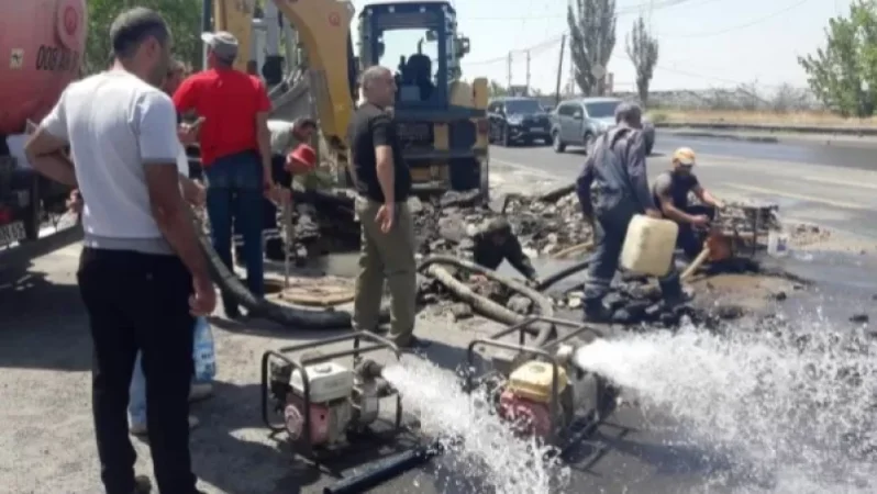 Վթար է եղել․ նշված հասցեներում 24 ժամով ջուր չի լինի