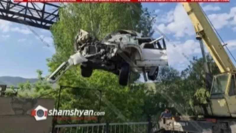 Ողբերգական ավտովթար Լոռու մարզում. վարորդը Toyota Ranner–ով հայտնվել է գետում