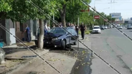 ԼՈՒՍԱՆԿԱՐՆԵՐ. Volkswagen-ը «Երկրապահ»-ի մոտ վրաերթի է ենթարկել հետիոտնի և բախվել ծառին. կան վիրավորներ. Shamshyan. com