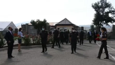 ՀՀ ոստիկանապետ Վահե Ղազարյանն Արցախում է