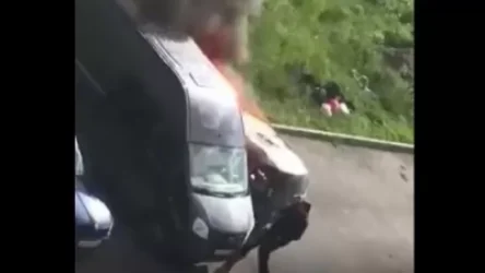 ՏԵՍԱՆՅՈՒԹ․ ՌԴ-ում տղամարդը փորձել է  «Գազել»-ը հեռացնել հրդեհվող մեքենայի կողքից, սակայն ողջ-ողջ այրվել է