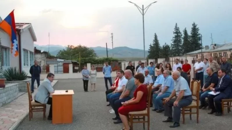 Նախագահ Արայիկ Հարությունյանն այցելել է Ասկերանի շրջանի Բերքաձոր համայնք