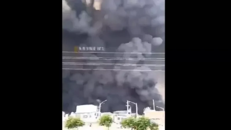 VIDEO: Powerful Explosion at Iranian Chemical Plant