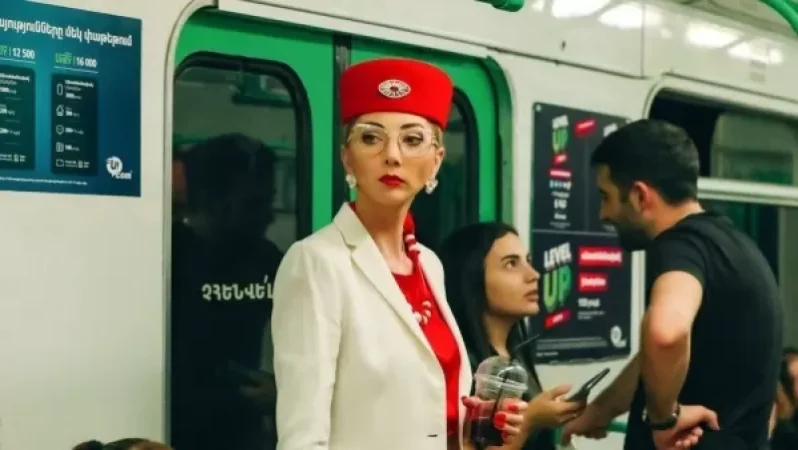 Սկսել եմ ճանաչել այս վարդագույն հրաշքին դեռ մեկ տարի առաջ․ Ռոտենբերգը մետրոյից ֆոտոշարք է ներկայացրել