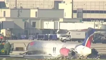 ՏԵՍԱՆՅՈՒԹ. Հրաշքով փրկվածները. 126 ուղևորով օդանավը վայրէջք կատարելիս բռնկվել է