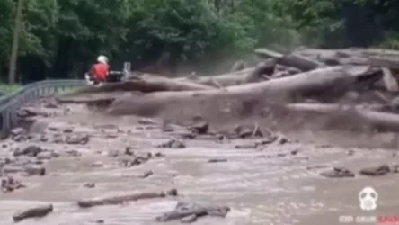 ՏԵՍԱՆՅՈՒԹ․ Ինչպես է զբոսաշրջիկը հայտնվում սողանքի տակ․ Վրաստան