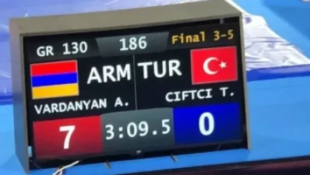 Ալբերտ Վարդանյանը 7։0 հաշվով հաղթեց թուրք մրցակցին