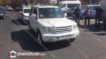 Քիչ առաջ Երևանում  Mitsubishi- ի վարորդը վրաերթի է ենթարկել 3 երեխայի