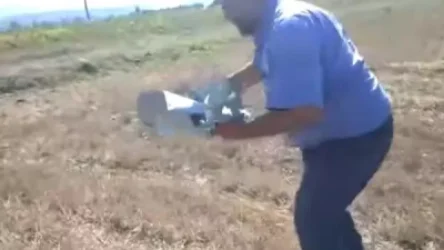 ՏԵՍԱՆՅՈՒԹ. Վարդենիսի տարածքում խոցված ադրբեջանական ԱԹՍ-ն