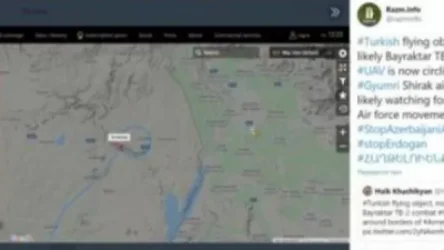 Լուրը չի համապատասխանում իրականությանը. Թուրքական Bayraktar TB-2 մարտական անօդաչուն չի շրջում Շիրակի օդանավակայանի մերձակայքում