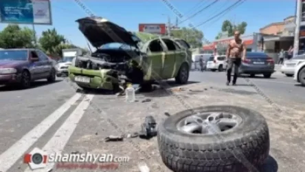 Խոշոր ու շղթայական ավտովթար՝ Երևանում. կան վիրավորներ