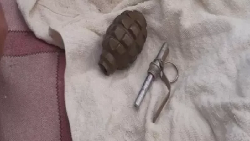 Հայտնաբերված Ֆ-1 տեսակի նռնակը հանձնվել է ոստիկանության աշխատակիցներին