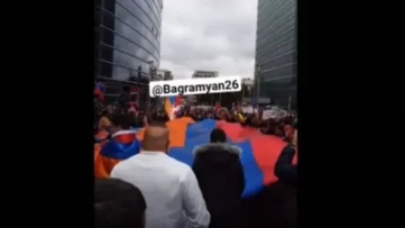 ՏԵՍԱՆՅՈՒԹ. Հայերը փակել են Եվրախորհրդարանի ճանապարհը