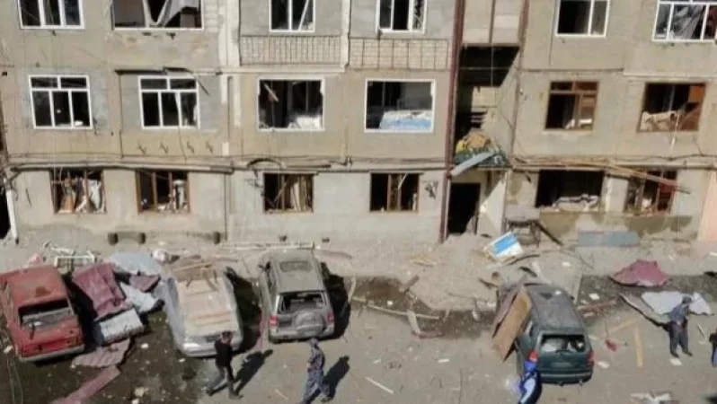 Կրկին թիրախավորվում է Ստեփանակերտը. քաղաքում քիչ առաջ լսվել են պայթյուններ