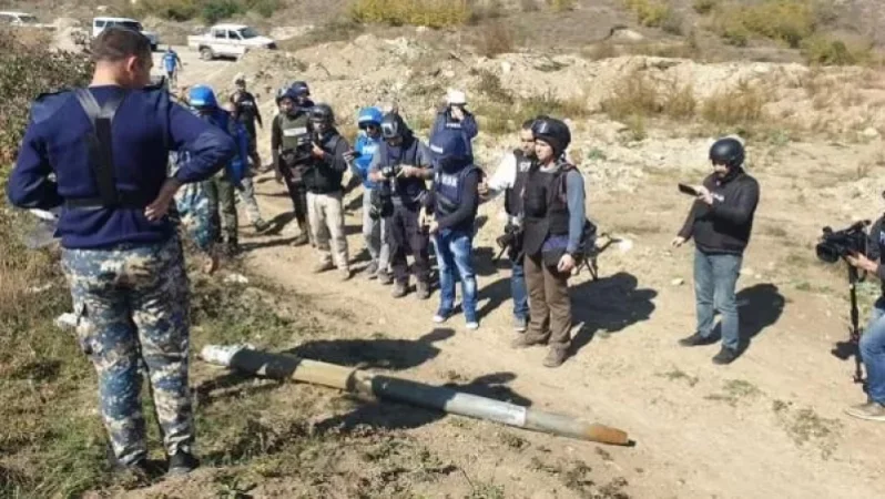 Rescue Teams Continue Search and Disposal Operations for Unexploded Bombs and Mines