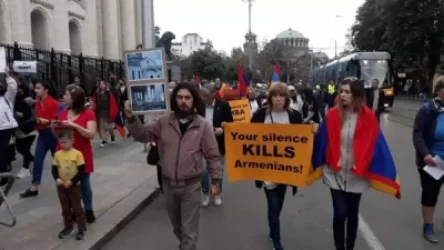 ՏԵՍԱՆՅՈՒԹ. Բուլղարահայերը բողոքի ցույց են կազմակերպել Սոֆիայում՝ Եվրահանձնաժողովի շենքից երթով հասնելով երկրի խորհրդարանի մոտ