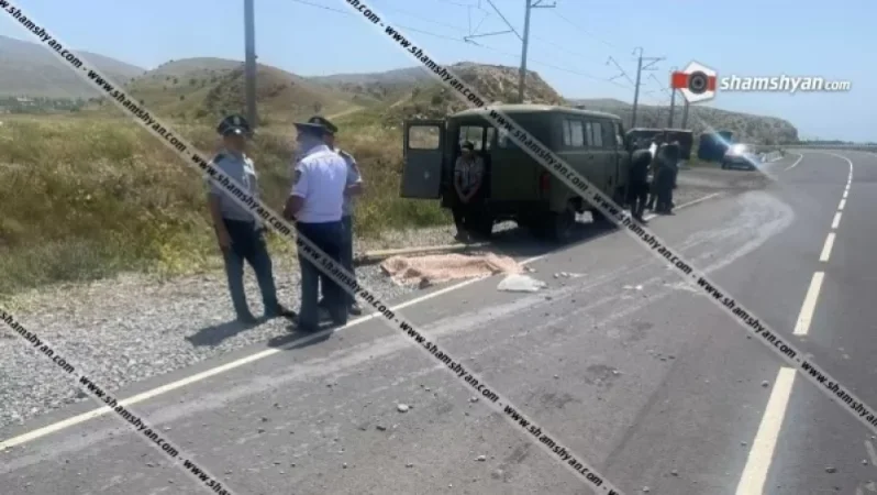 Extraordinary Incident: MoD Uaz Hits Pedestrian