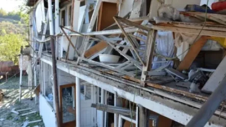 Կադրեր՝ անցած գիշեր հրթիռակոծված Ստեփանակերտից