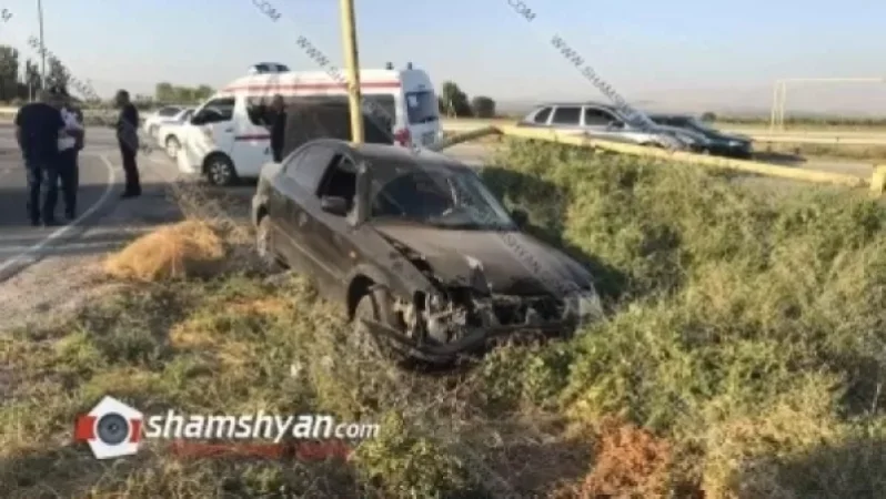 29-ամյա վարորդը Samand-ով բախվել է գազատար խողովակին և հայտնել դաշտում