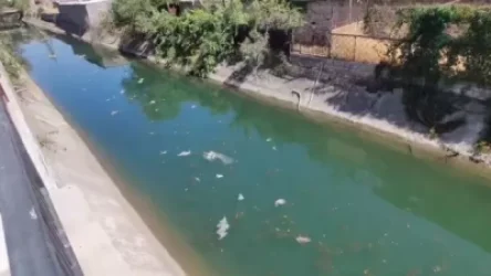 ՏԵՍԱՆՅՈՒԹ. «Էս ենք մենք». Հրազդան գետը` աղբի մեջ