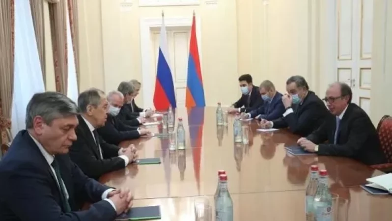 ՀՀ ԱԳ նախարար Արա Այվազյանը հանդիպել է ՌԴ ԱԳ նախարար Սերգեյ Լավրովի հետ