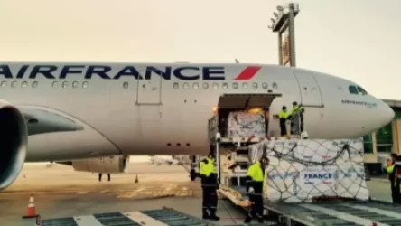 Ֆրանսիայից մարդասիրական օգնության առաջին ինքնաթիռը ժամանել է Երևան