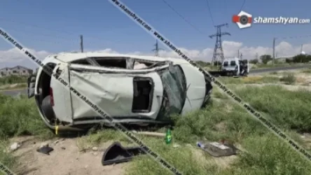 Nissan Murano-ով վթարի ենթարկված վարորդը եղել է 13 տարեկան, իսկ 3 վիրավոր ուղևորները՝ 14