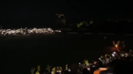 Այսօր «Նոա»-«Փյունիկ» հանդիպման ընթացքում՝ Աբովյանի մարզադաշտում, դարձյալ անջատվել է էլեկտրականությունը