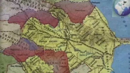 Ադրբջանցիների գրքույկներում պատկերված ՀՀ  քարտեզի  զգալի մասը ներկայացվում է որպես Ադրբեջանի պատմական տարածք. ՀՀ ՄԻՊ