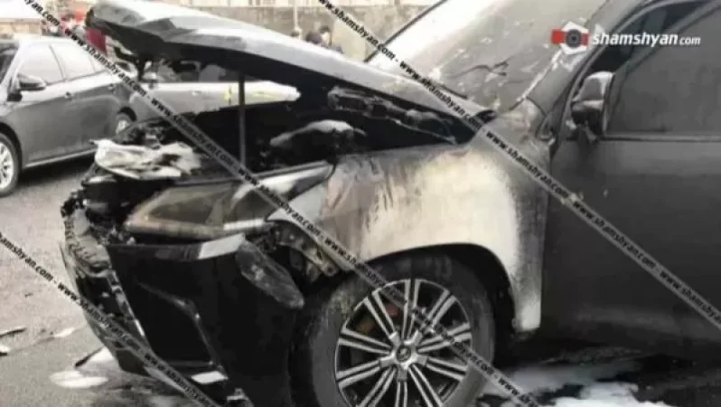 Երևանում պայթեցրել են «Հայէկոնոմբանկի» գործադիր տնօրենի Lexus-ը