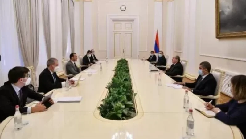 Նախագահն ընդունել է Իտալիայի արտաքին գործերի պետքարտուղարի տեղակալին