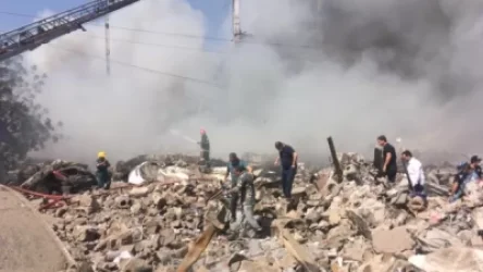 «Սուրմալու» առեւտրի կենտրոնում հրդեհը դեռ չի մարվել. մանրամասներ