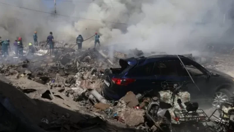 Սուրմալու առևտրի կենտրոնի տարածքում հրդեհաշիջման աշխատանքներն ամբողջովին դադարեցվել են