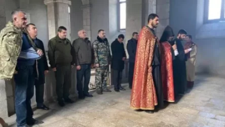 Արցախի նախագահն այցելել է Ամարասի վանական համալիր