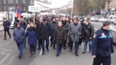 Նիկոլ Փաշինյանի հրաժարականի պահանջով Երևանում մեկնարկել են անհնազանդության գործադուլն ու դասադուլը