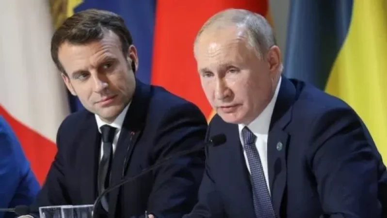 Պուտինն ու Մակրոնը քննարկել են ԼՂ-ում իրավիճակի կարգավորման հարցը