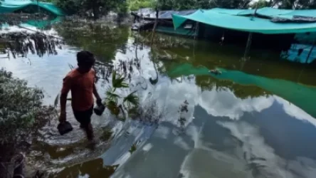 Հնդկաստանում ջրհեղեղների և անձրեւների հետեւանքով զոհվերի թիվն ավելանում է